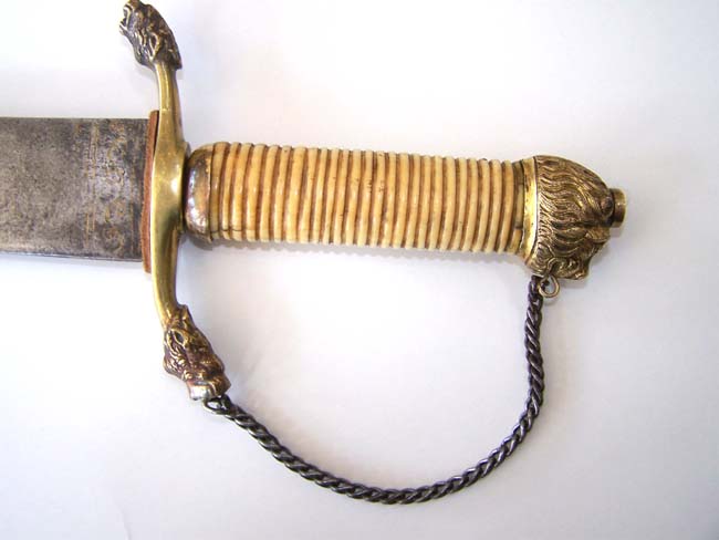A good late 18th or early 19th century English Naval Officer's 'Fighting' Dirk circa 1790-1820 — image 2